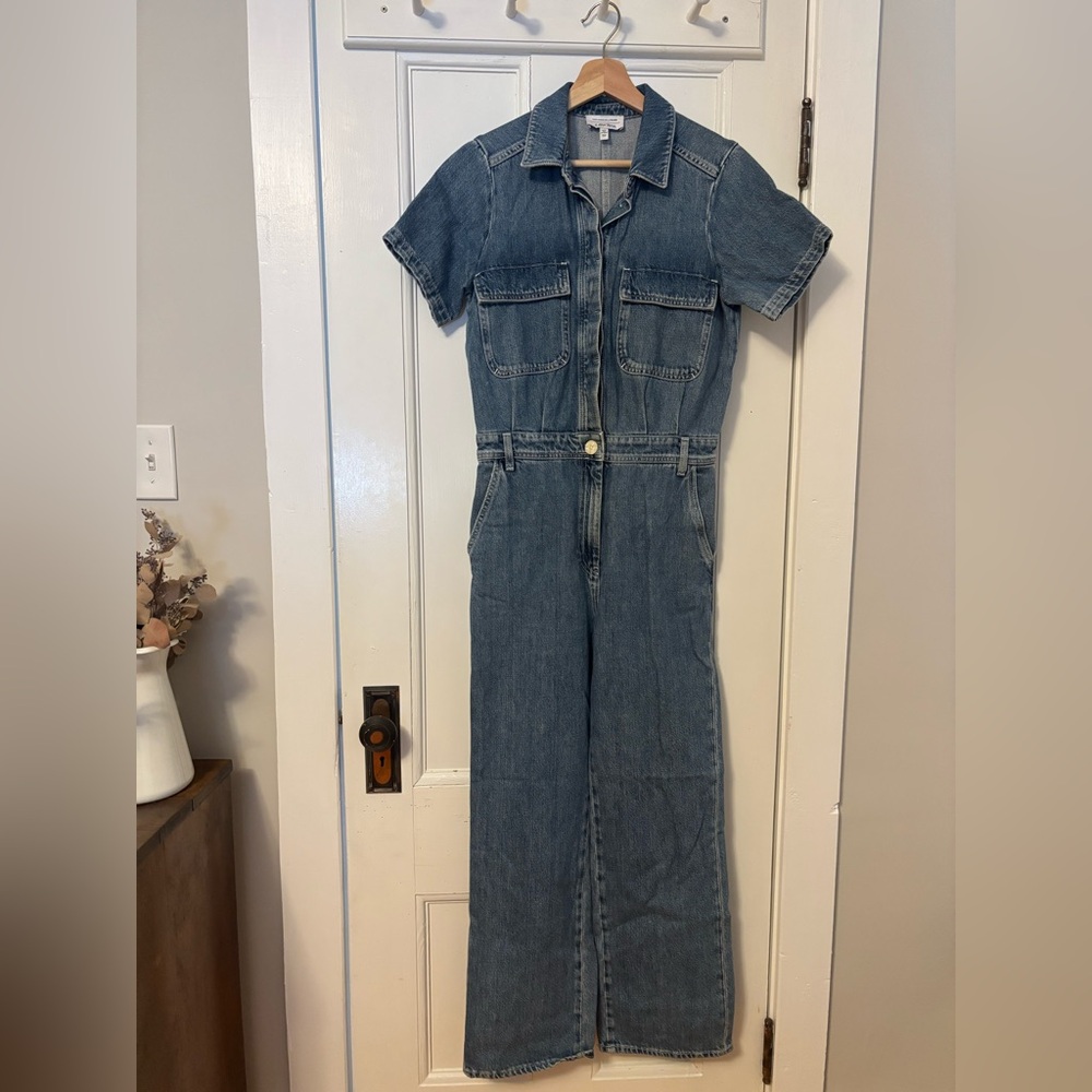 & OTHER STORIES Blue Denim jumpsuit